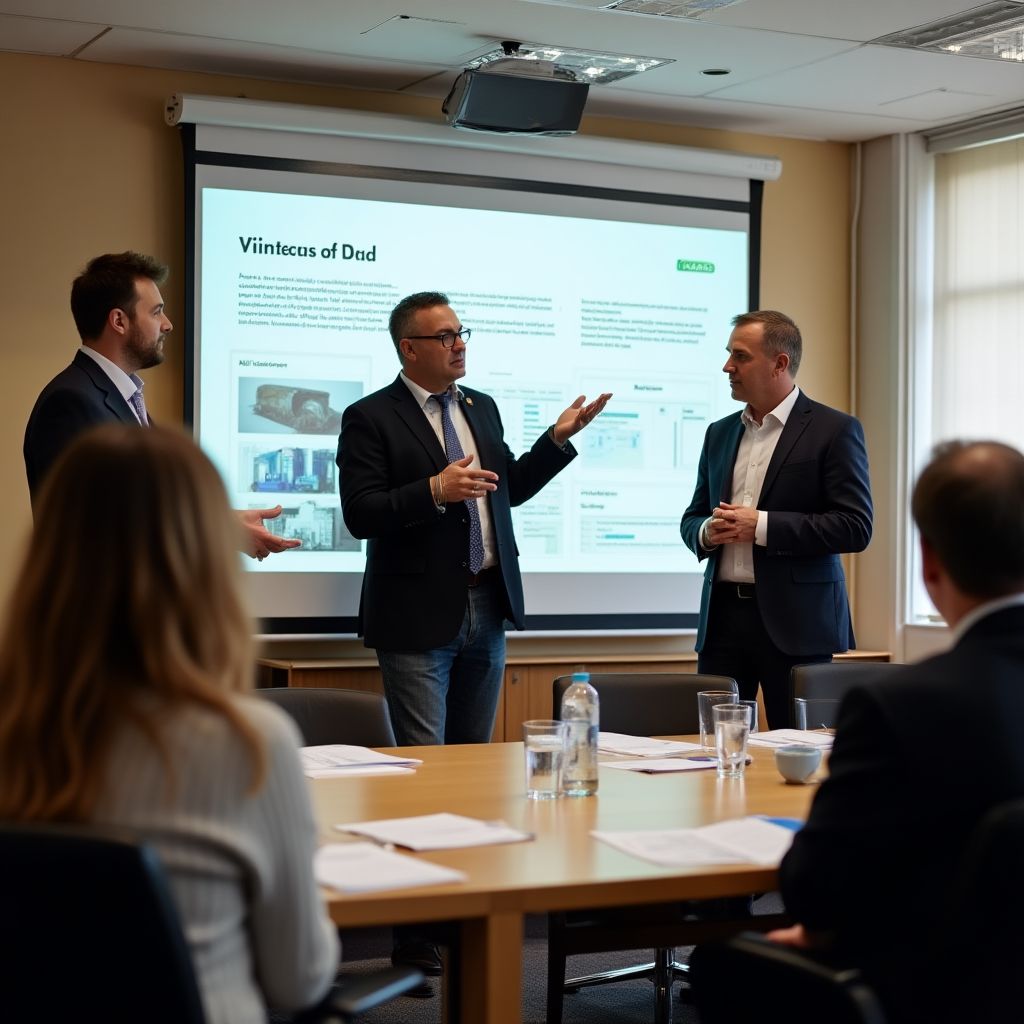 Fundadores de Lozars en primer taller formativo