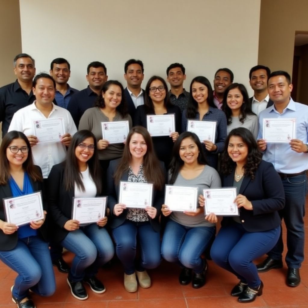 Estudiantes graduados de programas Lozars