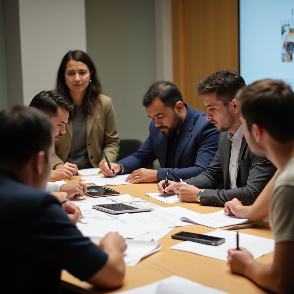 Inversores principiantes analizando oportunidades