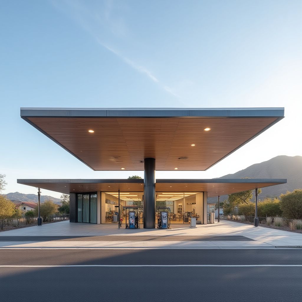 Modernización de estación de servicio en La Paz