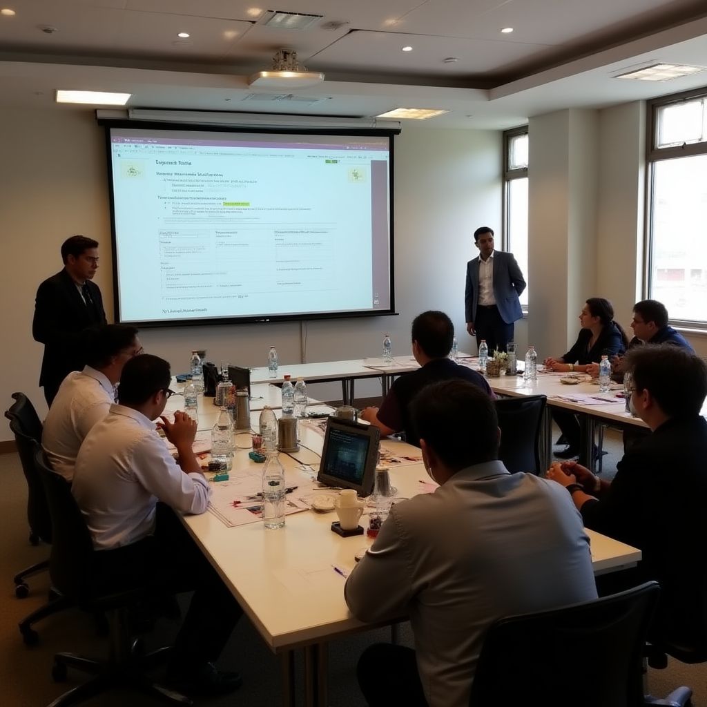 Taller de gestión de riesgos en Cochabamba